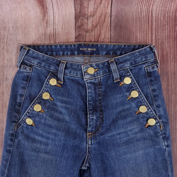 Ramy Brook Womens Size 25 Helena Flare Jeans - Picture 5 of 15